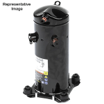 Scroll Compressor, 208/230, 1-Phase, 19.2 RLA