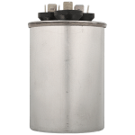 Round Dual Run Capacitor, 55/5 MFD, 370V