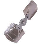 Fan Blade, 24", CW, 2-23, 1/2" Bore