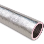 KM Insulated Flex-Vent, 4"x25' Silver Jacket R8 Bag